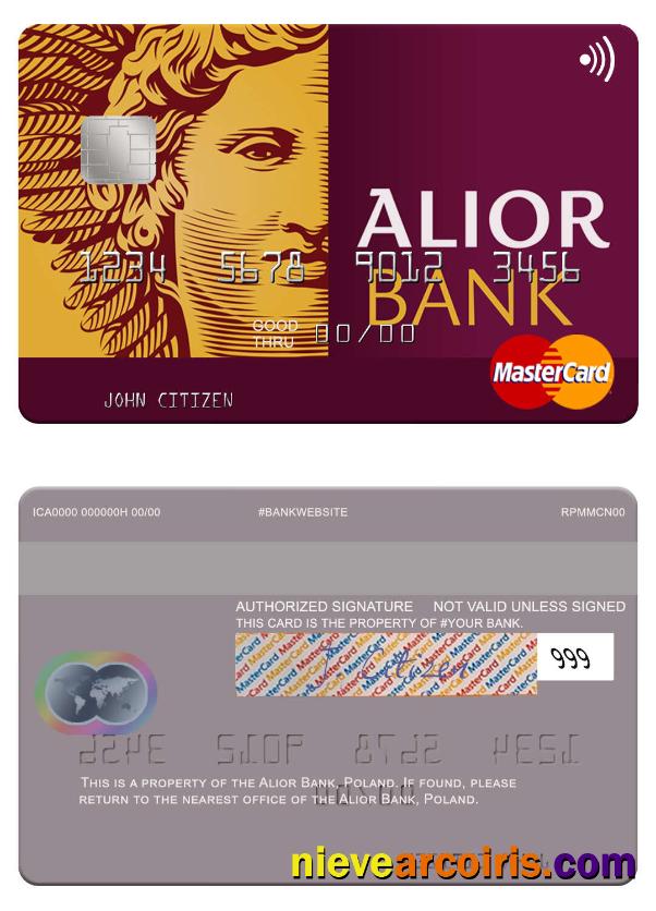 Poland Alior Bank mastercard